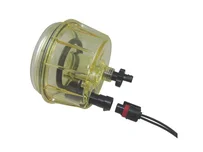 Cтакан-отстойник с внутренней резьбой с подогревом 24V