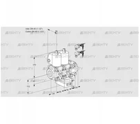 VCH2E40R/40R05NHEVWL6/PPPP/MMPP (88104909) Клапан с регулятором расхода Kromschroder