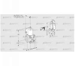 VAS2E40R/40R05NWL/BS/PP (88102779) Газовый клапан Kromschroder