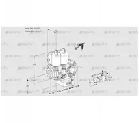 VCG1E15R/15R05NGKVWL/PPPP/3--3 (88100457) Клапан с регулятором соотношения Kromschroder