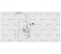 VAD2-/40R/NWSR-50A (88017261) Газовый клапан с регулятором давления Kromschroder