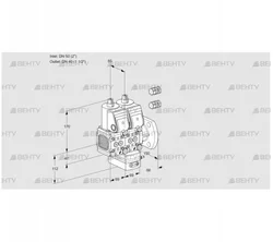 VCD2E50R/40F05FND-50WR3/PPPP/PPPP (88101643) Регулятор давления Kromschroder