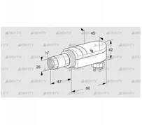 UVS 10D0P2 (84315209) УФ датчик пламени Kromschroder