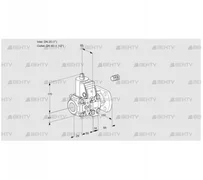 VAS2E25R/40F05NVWR/PP/PP (88102448) Газовый клапан Kromschroder