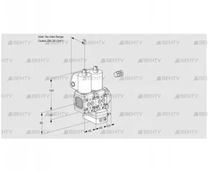 VCD1E--/20R05FND-50WL/PPPP/PPPP (88106864) Регулятор давления Kromschroder