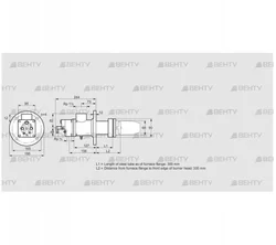 BIC 65HM-300/335-(72)E (84031049) Газовая горелка Kromschroder