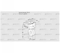 IBA40/25Z05/40A2A (88300995) Дроссельная заслонка Kromschroder